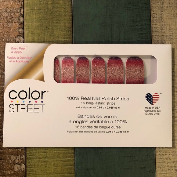 Color Street Other - Color Street Nuclear Fuchsian Nail Polish Strips